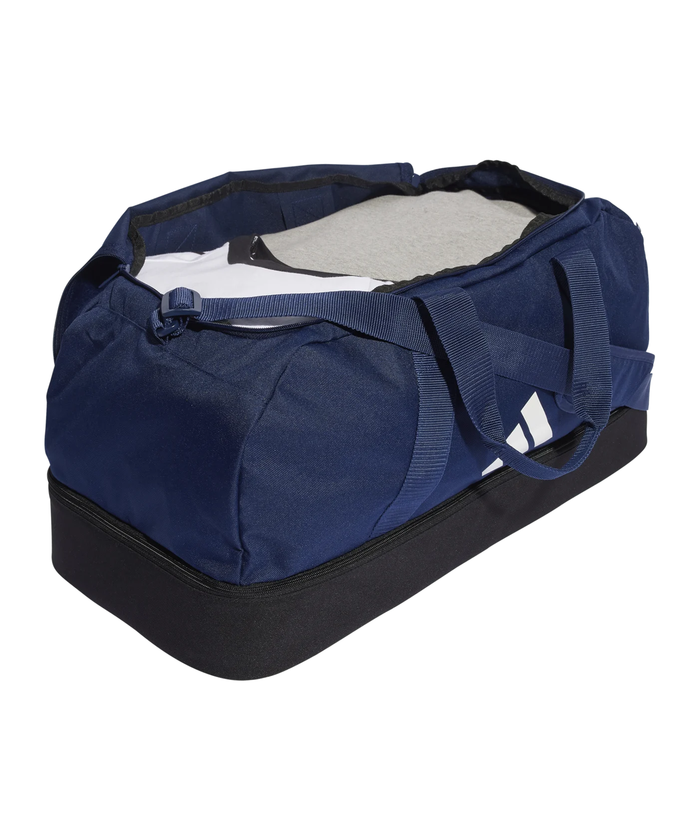 adidas Tiro League Duffel Bag Gr. M Blau Weiss