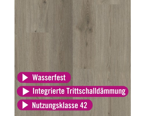 Rigide vinylvloer Redonda landelijke plank klikverbinding 1220 x 180 x 6,0 mm