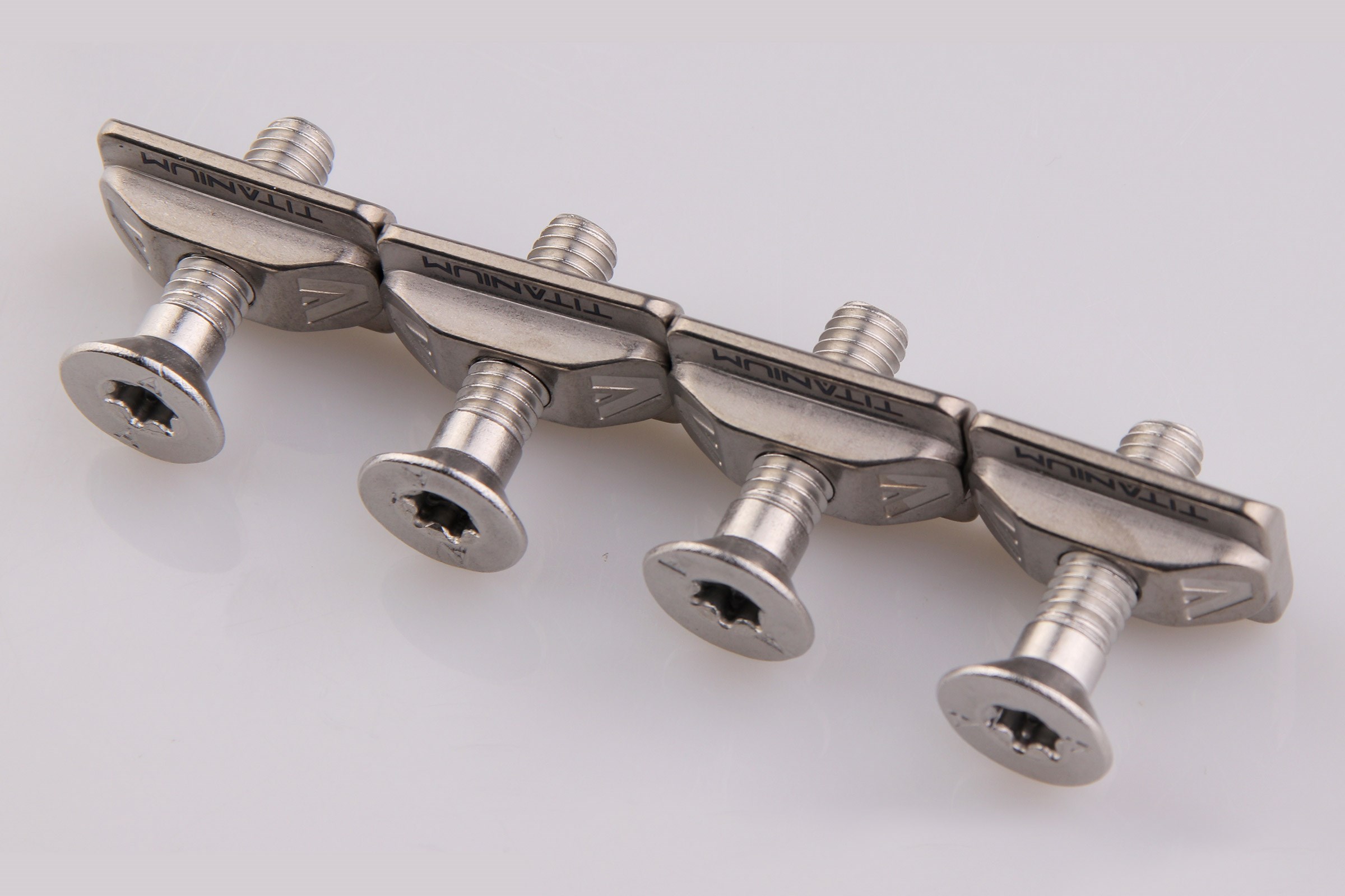 Armstrong Foils Generic titanium T nuts / CSK screw set (x4) - M6