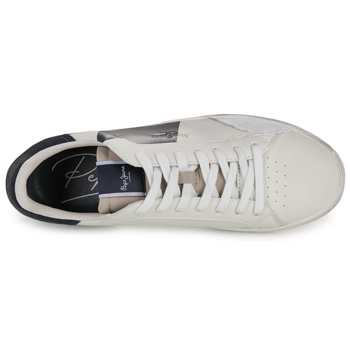 Pepe jeans - LANE SAILOR M - Blanc / Marine