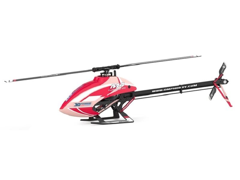 OMPHobby Helikopter M4, Rot Bausatz OMP M4 Flybarless 3D Heli der 380er klasse