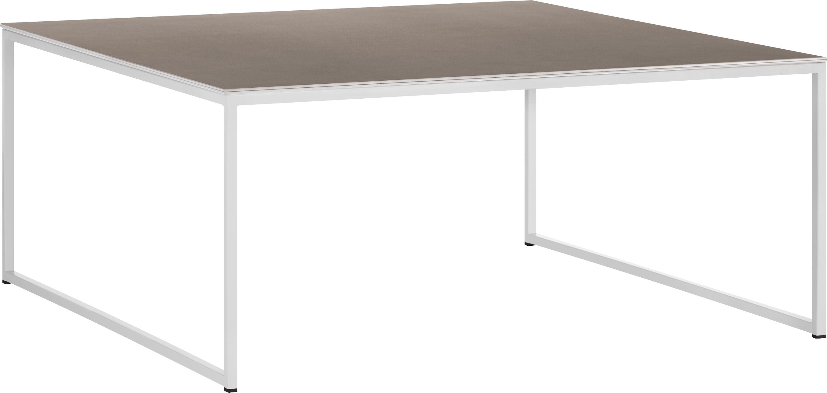 AVEA Salontisch - Beton hell / grau / B: 90.0 cm x T: 90.0 cm x H: 39.6 cm