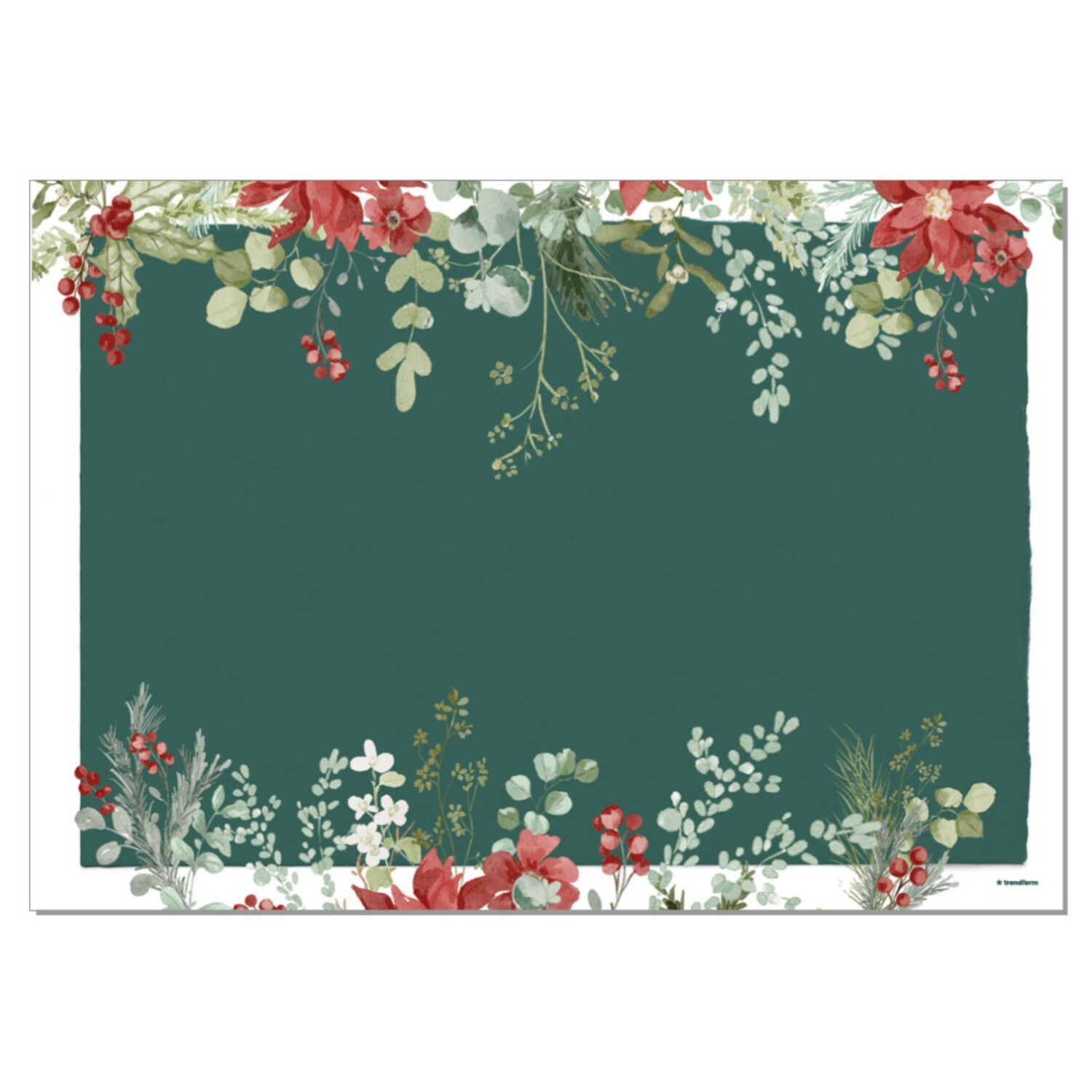 Papiertischset Festive
