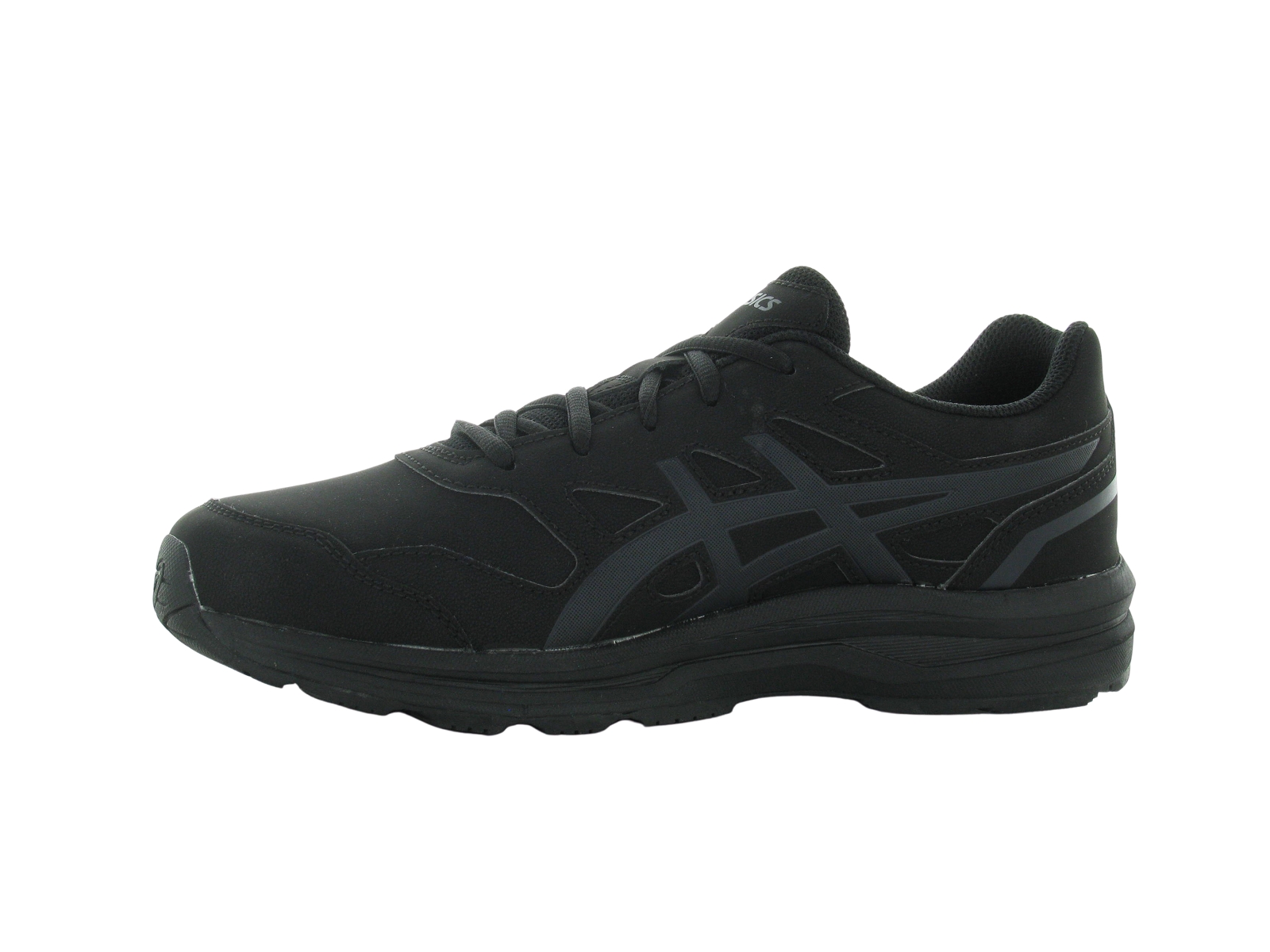 Asics-Q801Y Matières combinées Noir
