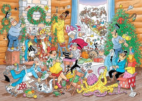 Jan van Haasteren - Kerstkriebels - Legpuzzel - 500 stukjes