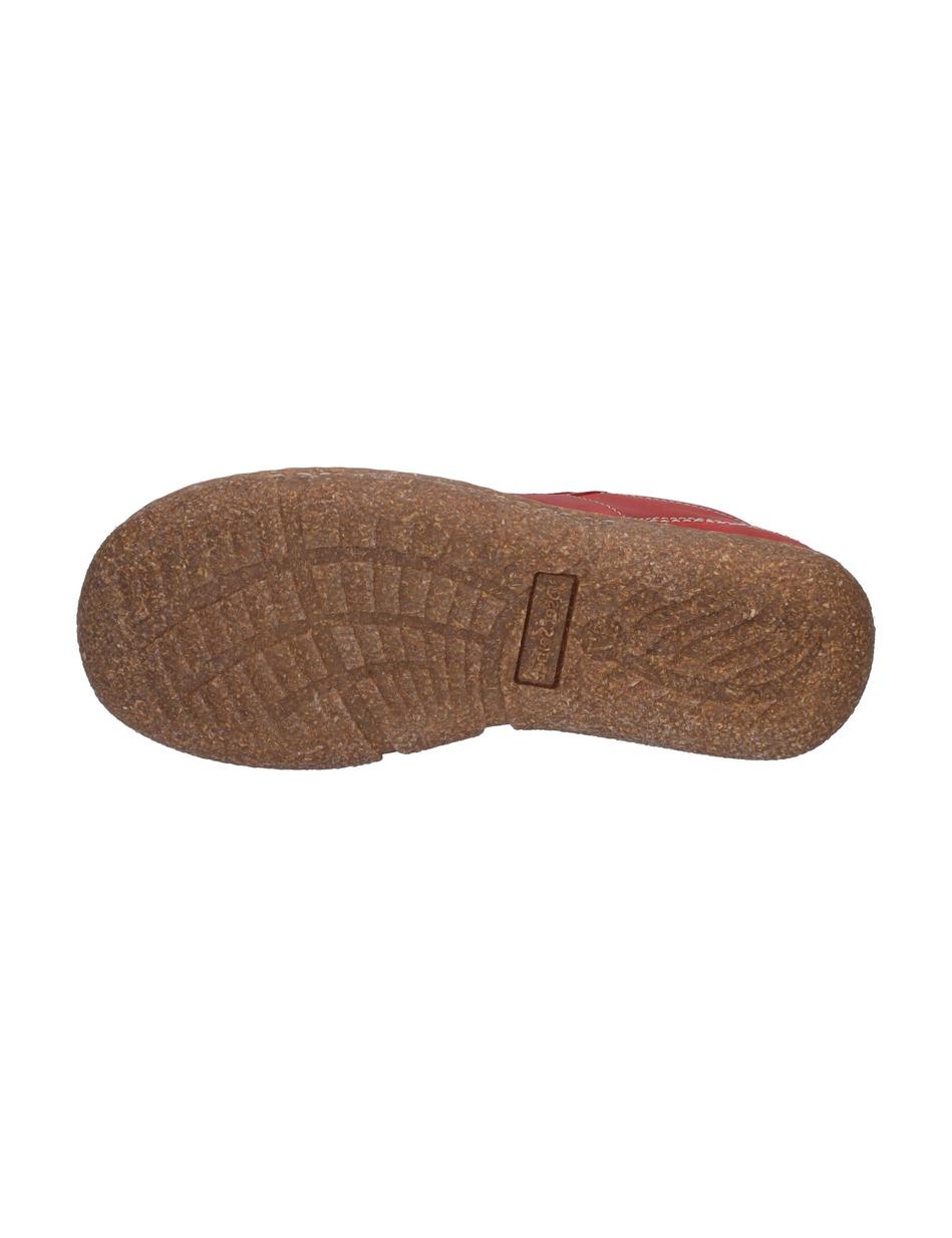 Halbschuh Neele 54, rot-kombi
