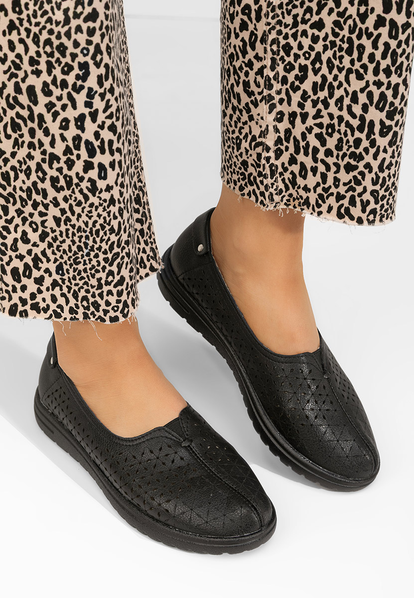 Chaussures casual femme noirs Karolyn