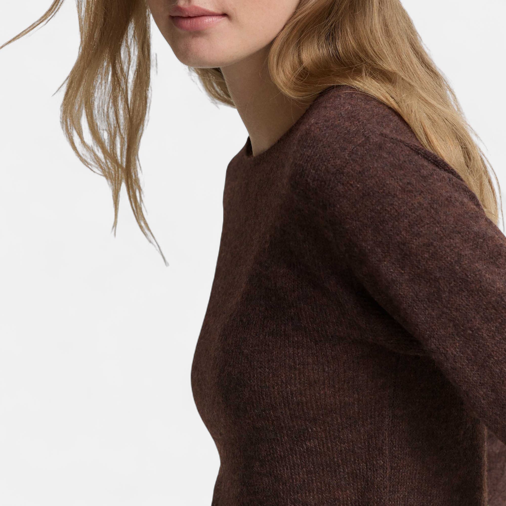 Pull Femme marron