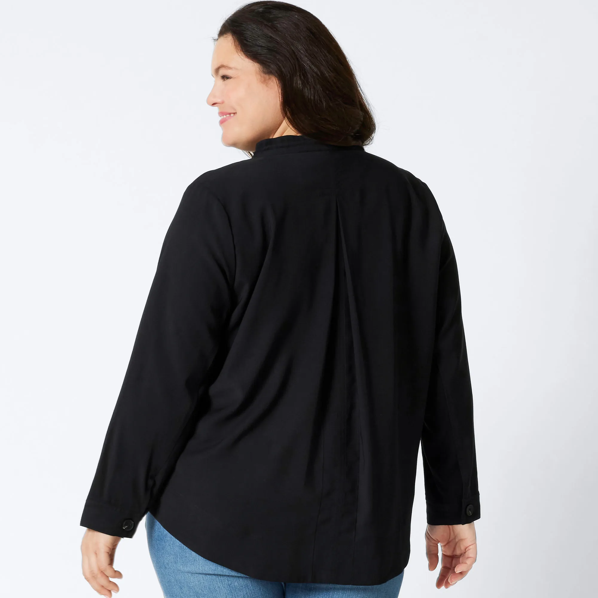 Damen-Blazer mit 2 Taschen, große Größen