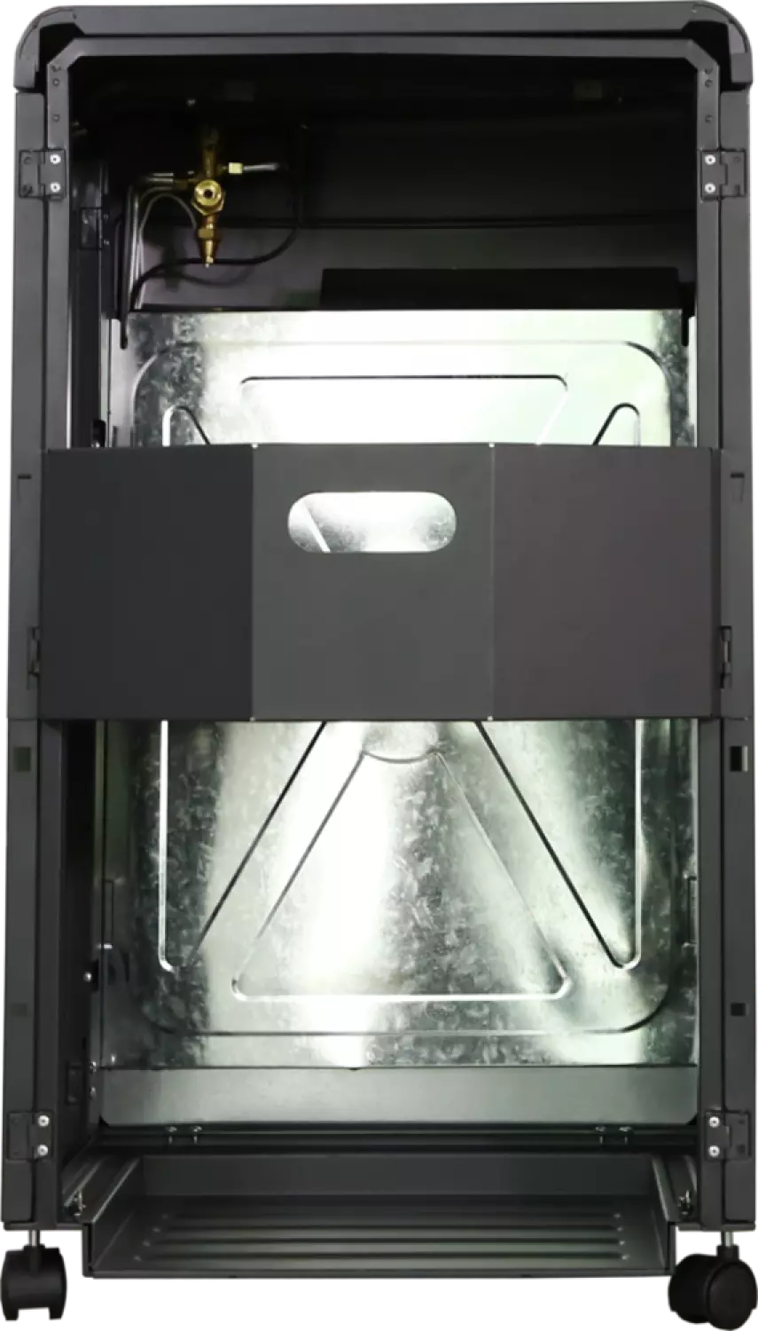 Qlima GH 342 RV Opvouwbare 2-in-1 gaskachel Zwart - 4,2kW