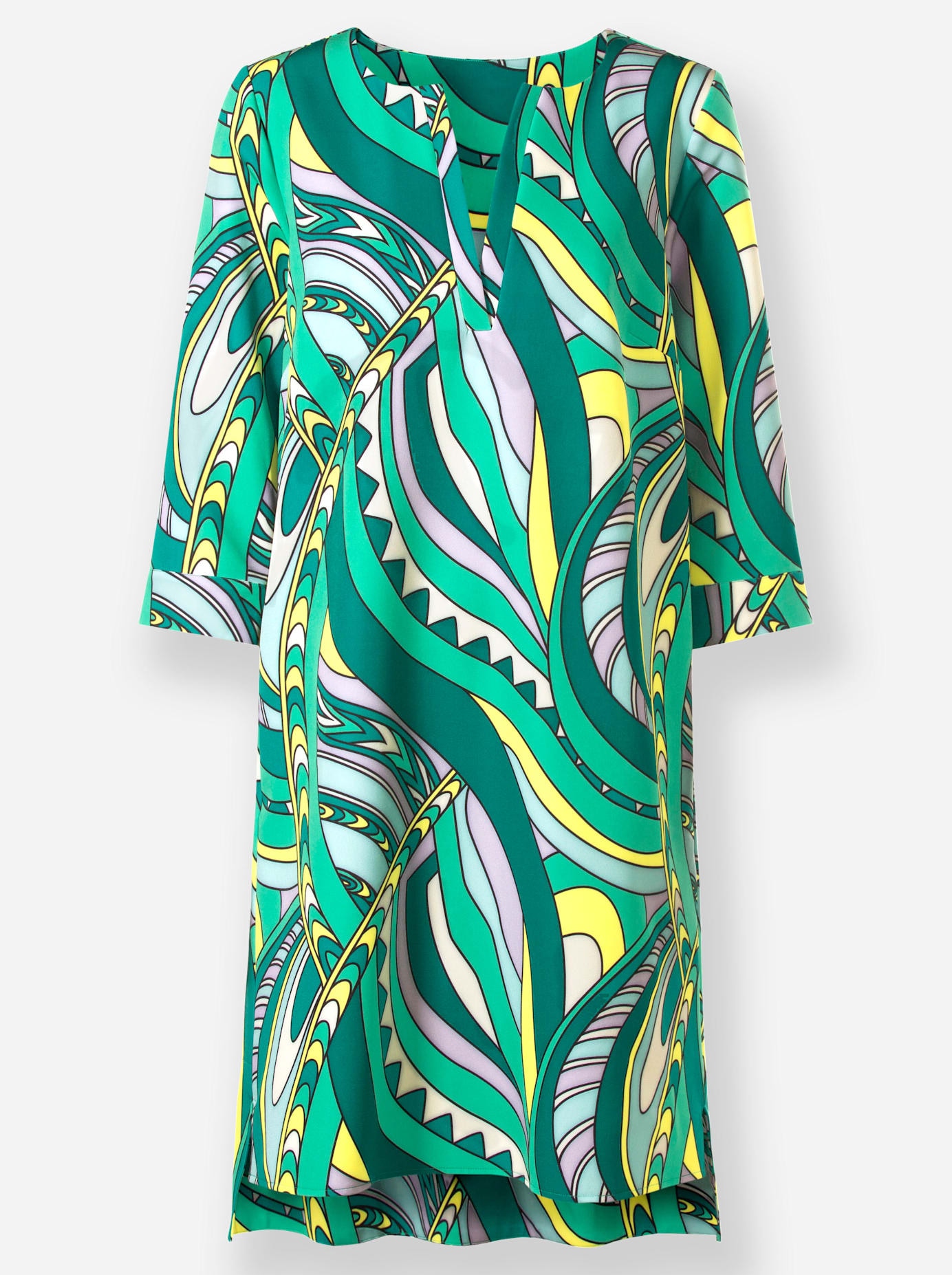heine Druckkleid »Druck-Kleid« Eingrifftaschen