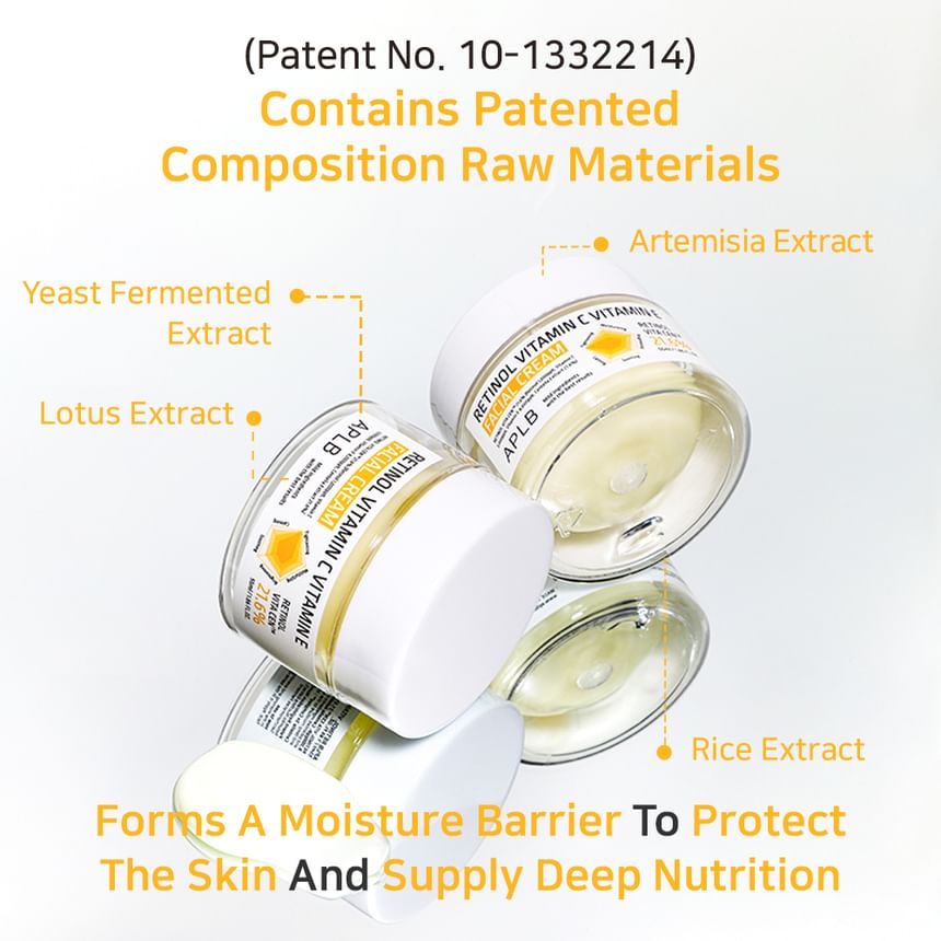 APLB - Retinol Vitamine C Vitamine E Gezichtscrème