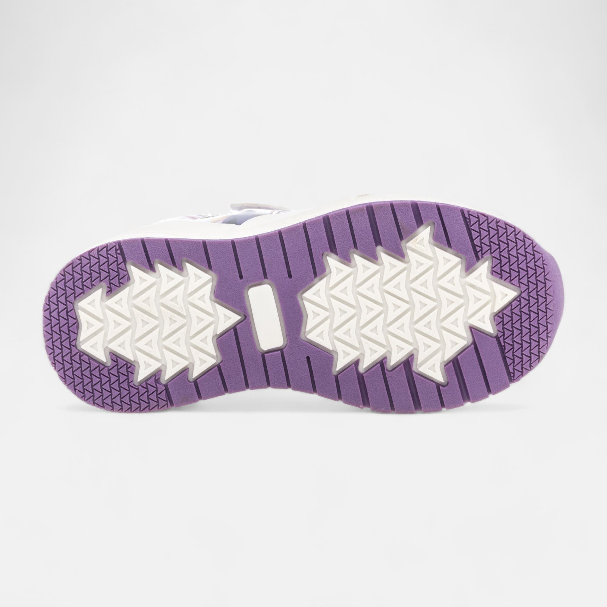 Baskets Fille argent
