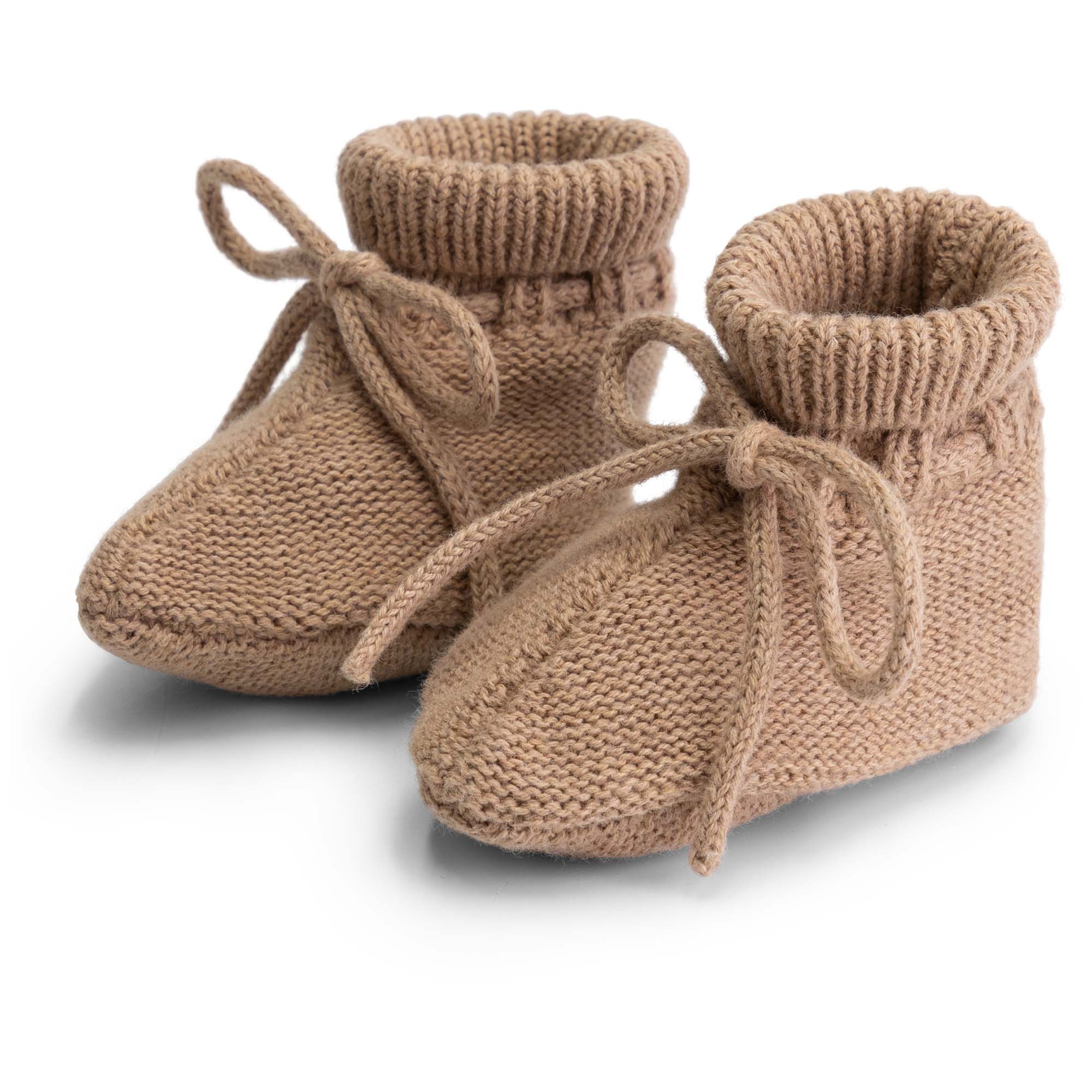 Prénatal newborn slofjes Pure  bruin