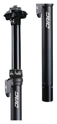 Tige de Selle Télescopique Exa Form JAG EX Passage Externe Noir Commande incluse - Produit Reconditionné