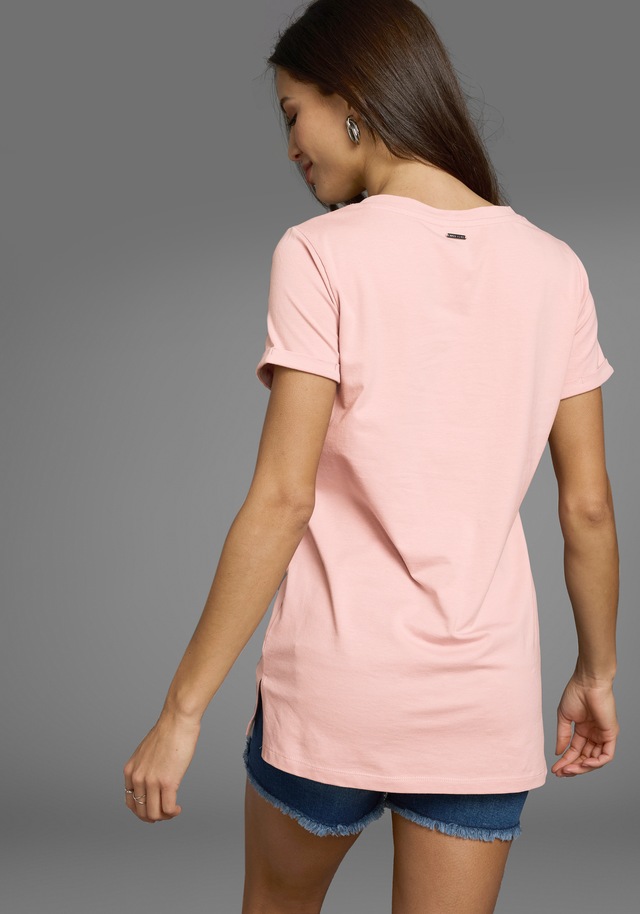 Laura Scott Longshirt , V-Ausschnitt