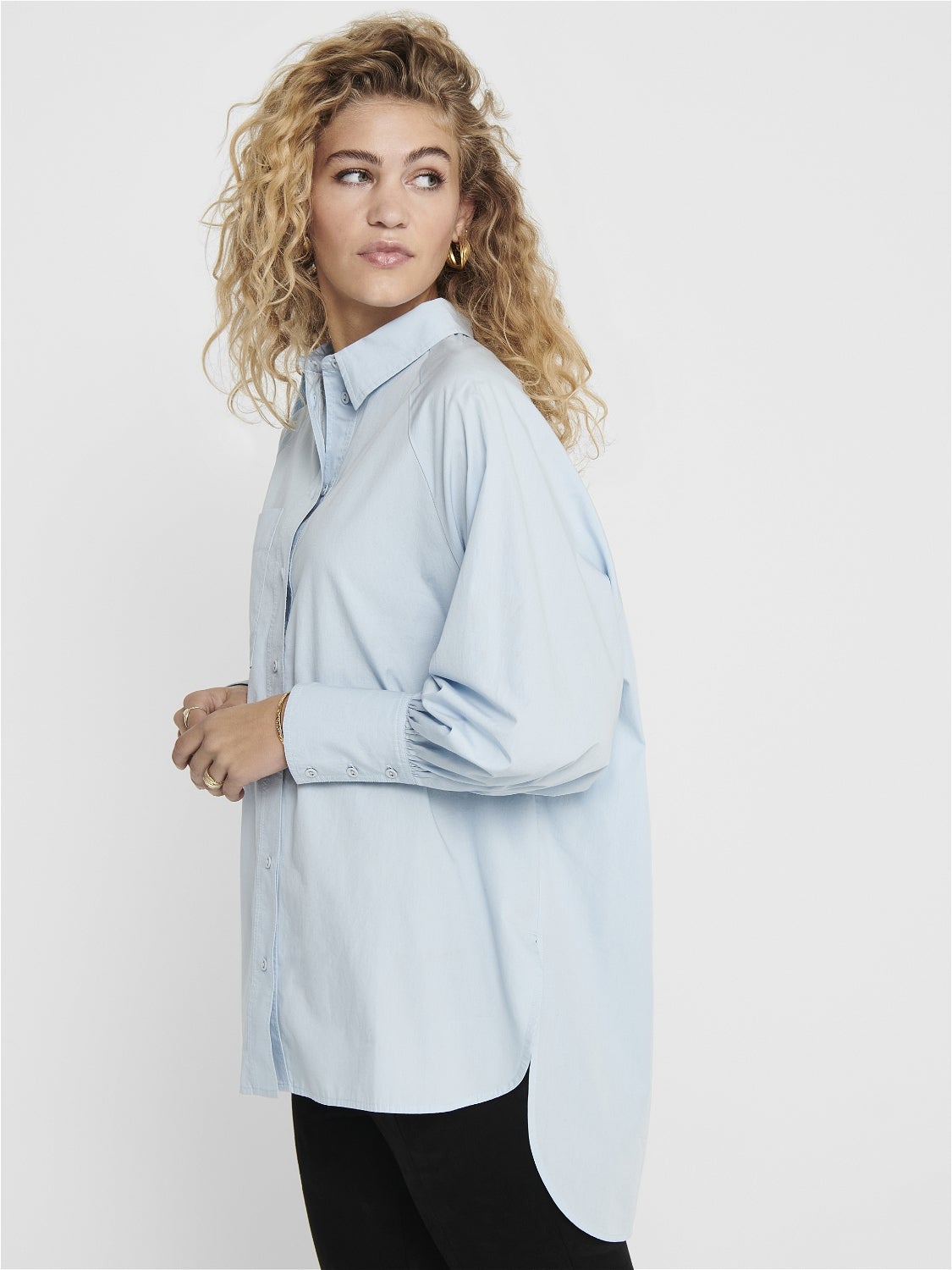 ONLSELMA Hemd Cashmere Blue