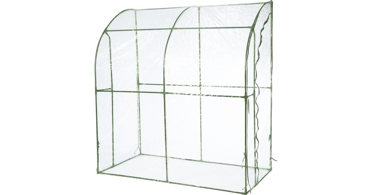 NatureMuurkas met bodemframe kweekkas  (Transparant)