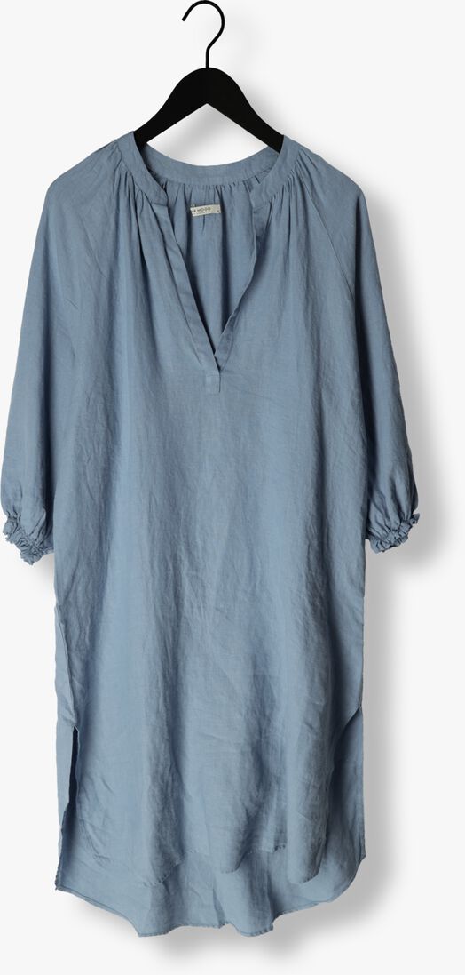 MR MOOD lichtblauwe mr mood midi jurk mrs minty