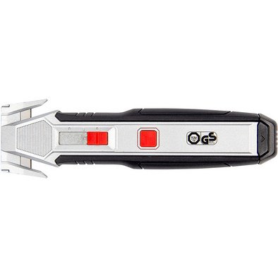 Coupe-film & grattoir 2 en 1 FOIL 888, noir/argent