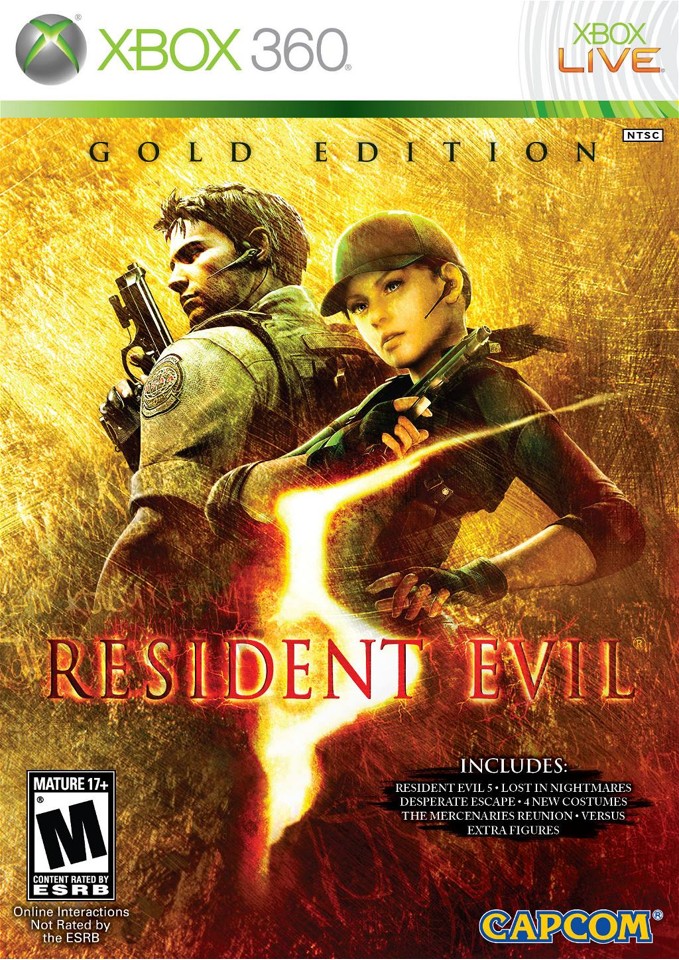 Resident Evil 5: Gold Edition (Import)- Xbox360