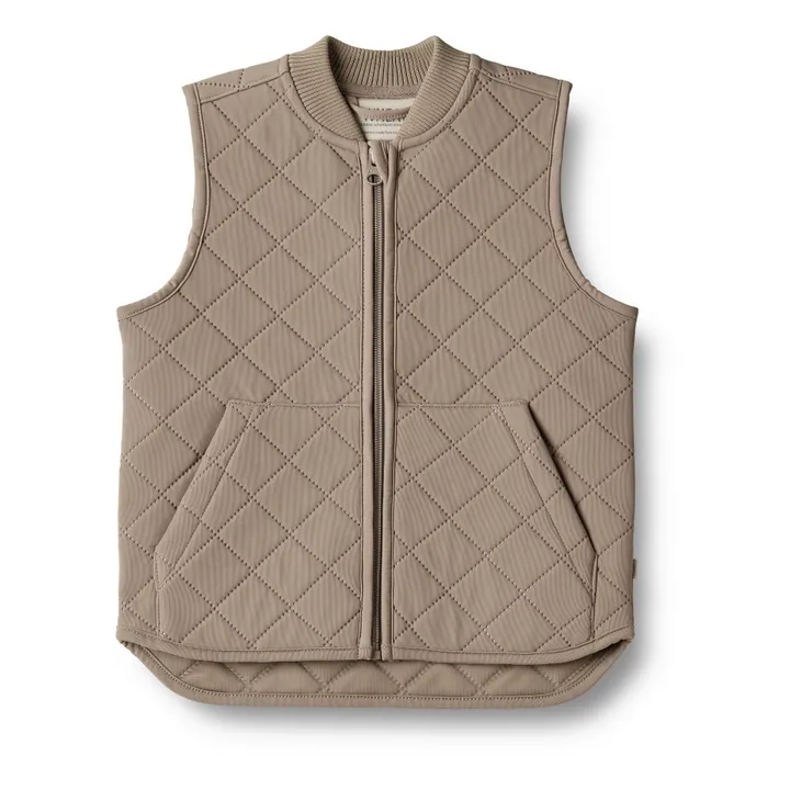Wheat Gilet Sans Manches Ede Fibres Recyclées | Beige