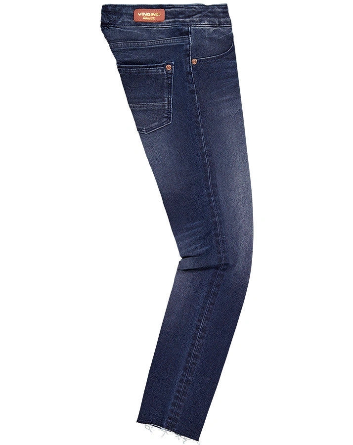 Jeans-Hose BIBINE CROPPED in blue vintage