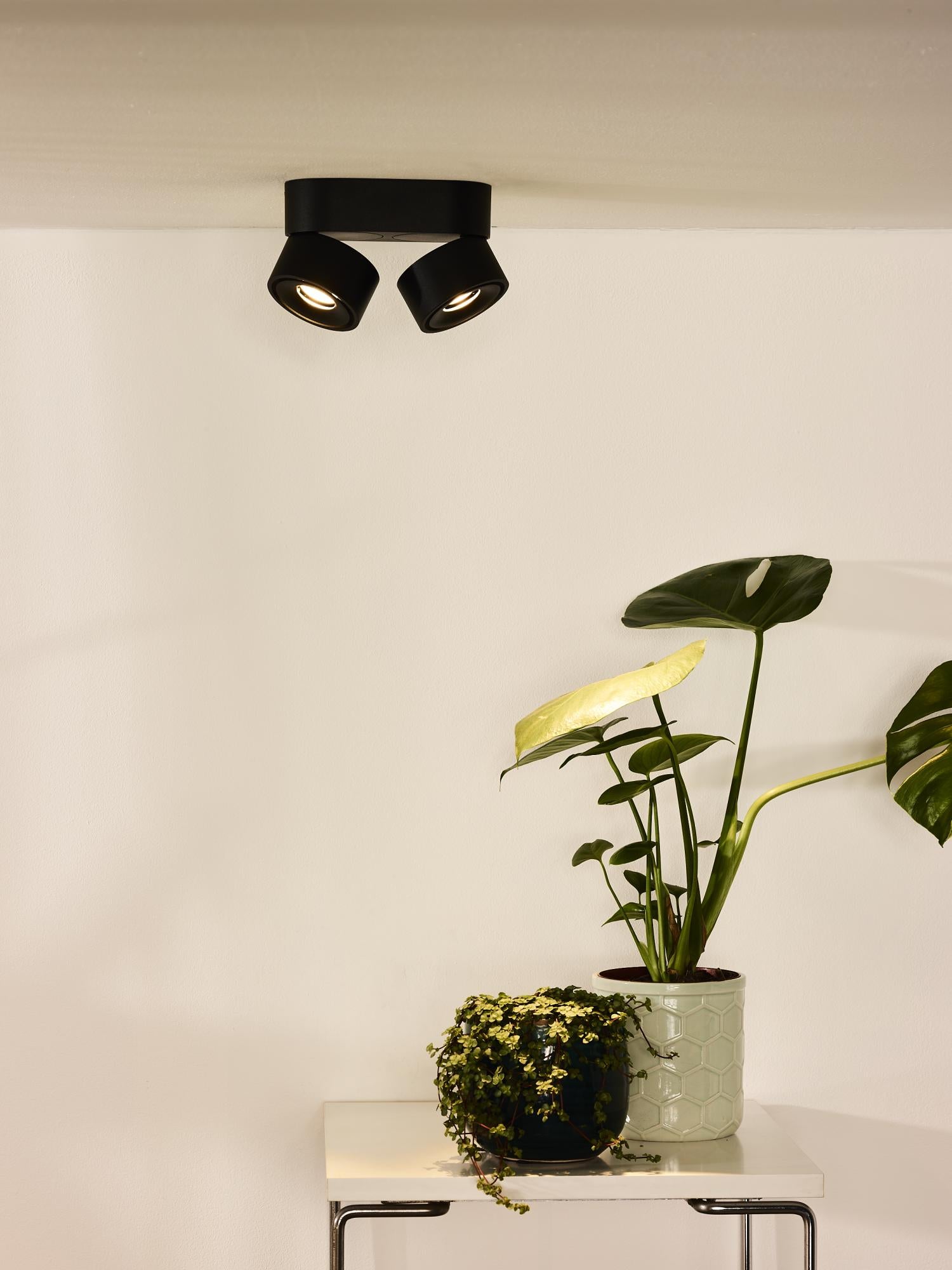 Yumiko 2 spot LED zwart