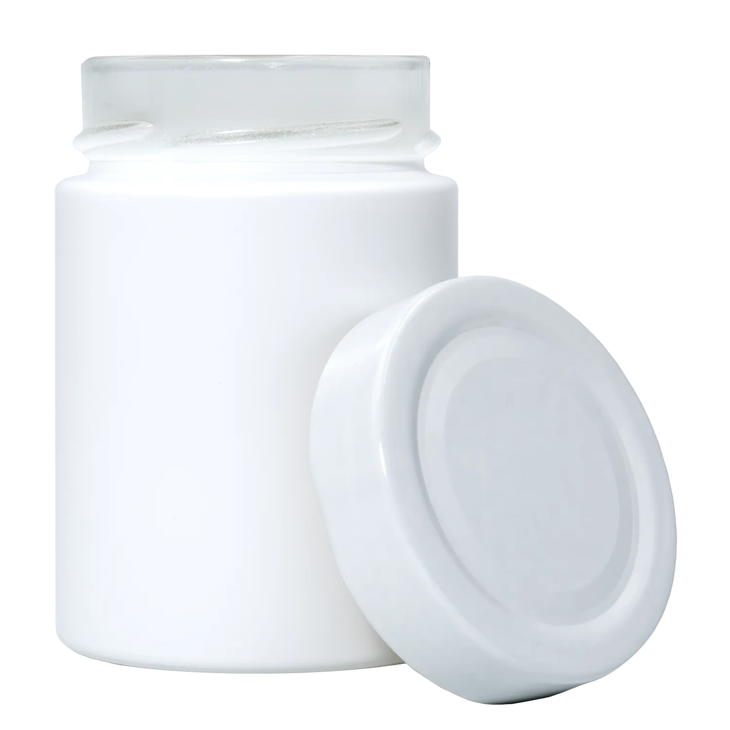 Gewürzglas, 6er-Set, weiß, 192ml, 95 x 62 mm