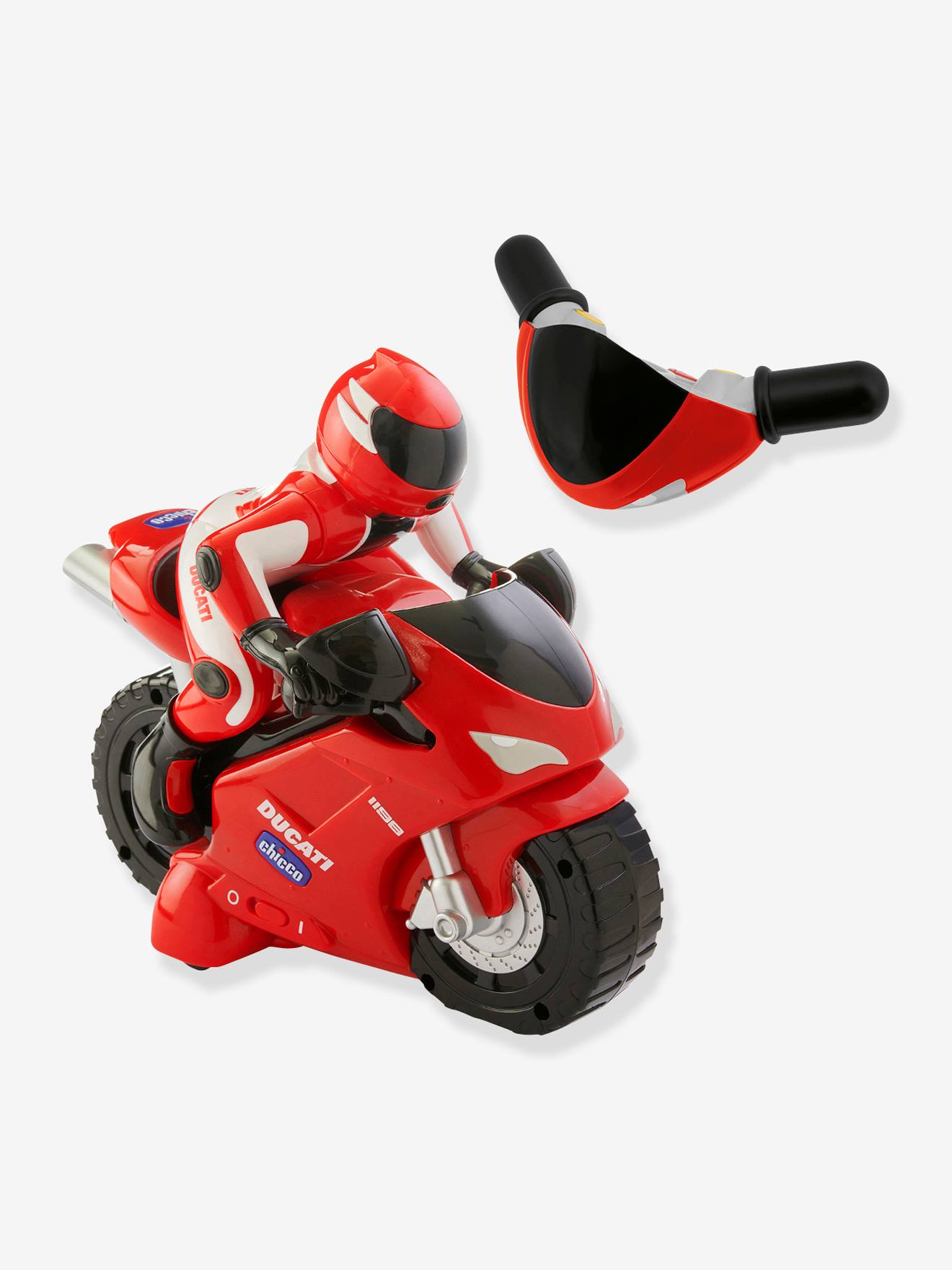 Motocicleta Ducati 1198 vermelha Chicco