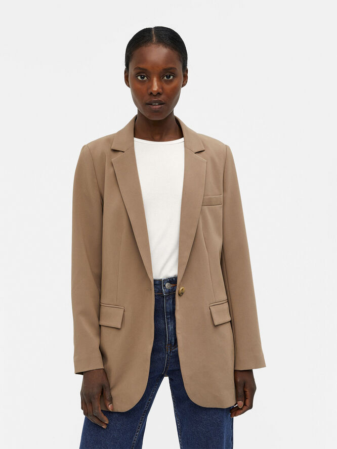 Object OBJSIGRID L/S BLAZER NOOS Fossil