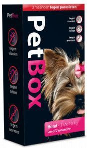 PetBox - Hond - 40 tot 50 kg - Tegen Vlooien Teken Wormen