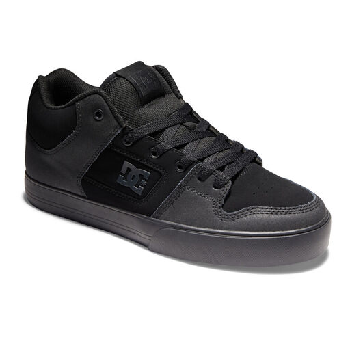 Tênis DC Shoes Pure Mid Adys400082 Preto/preto/goma (Kkg)