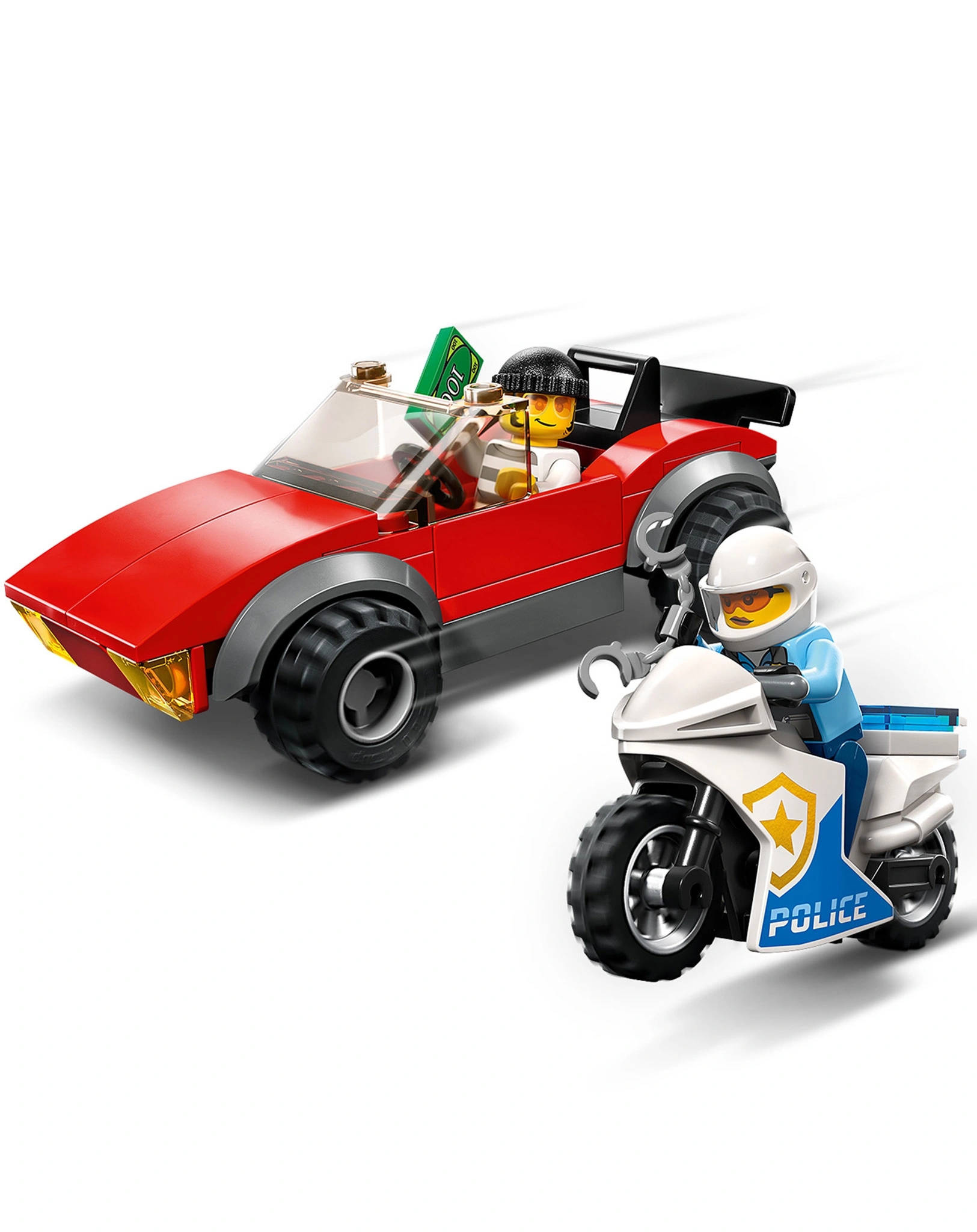 LEGO® City 60392 Verfolgungsjagd mit dem Polizeimotorrad