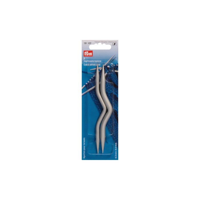 Prym-Aluminium kabelhaaknaalden 14cm