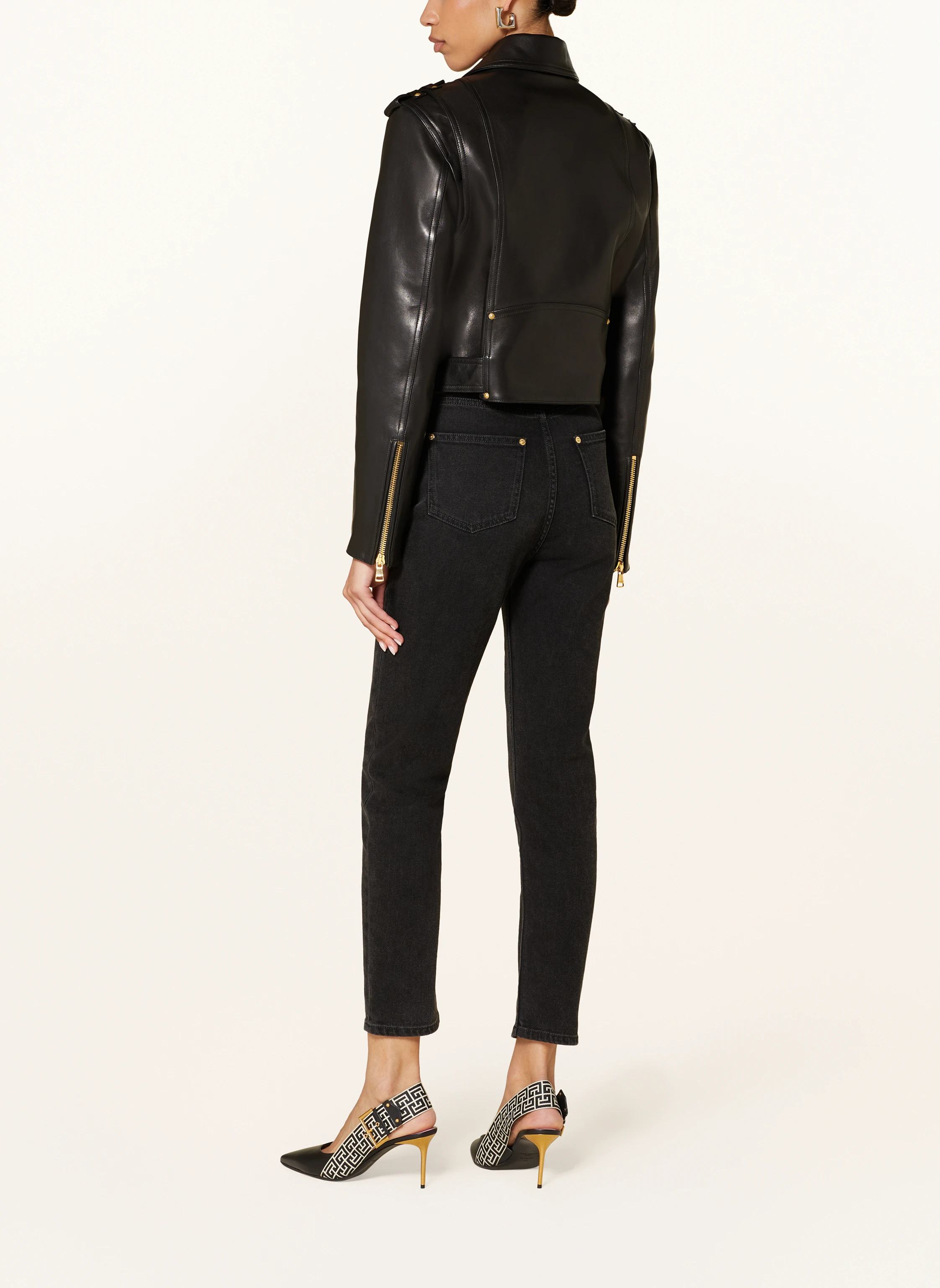 BALMAIN Lederjacke