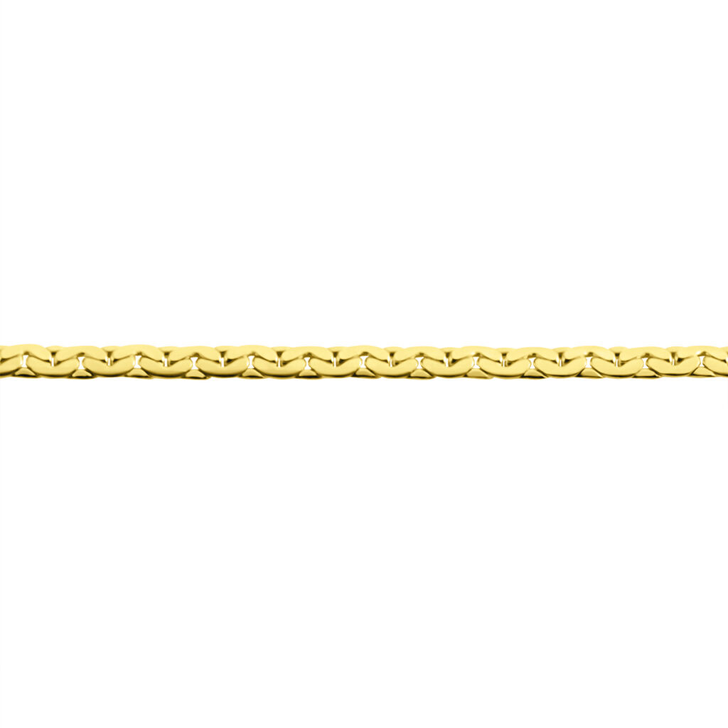 Bracelet Ivy Maille Haricot Or Jaune