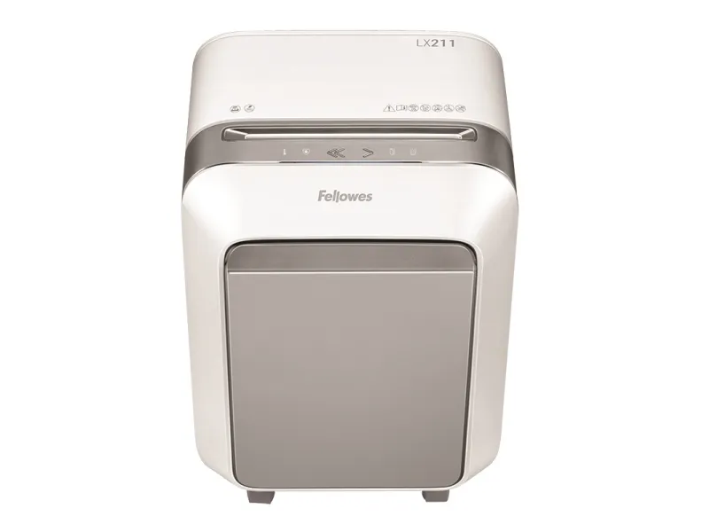 Makulator Fellowes Powershred® LX211 micro-cut 2x12 mm hvid (P-5)
