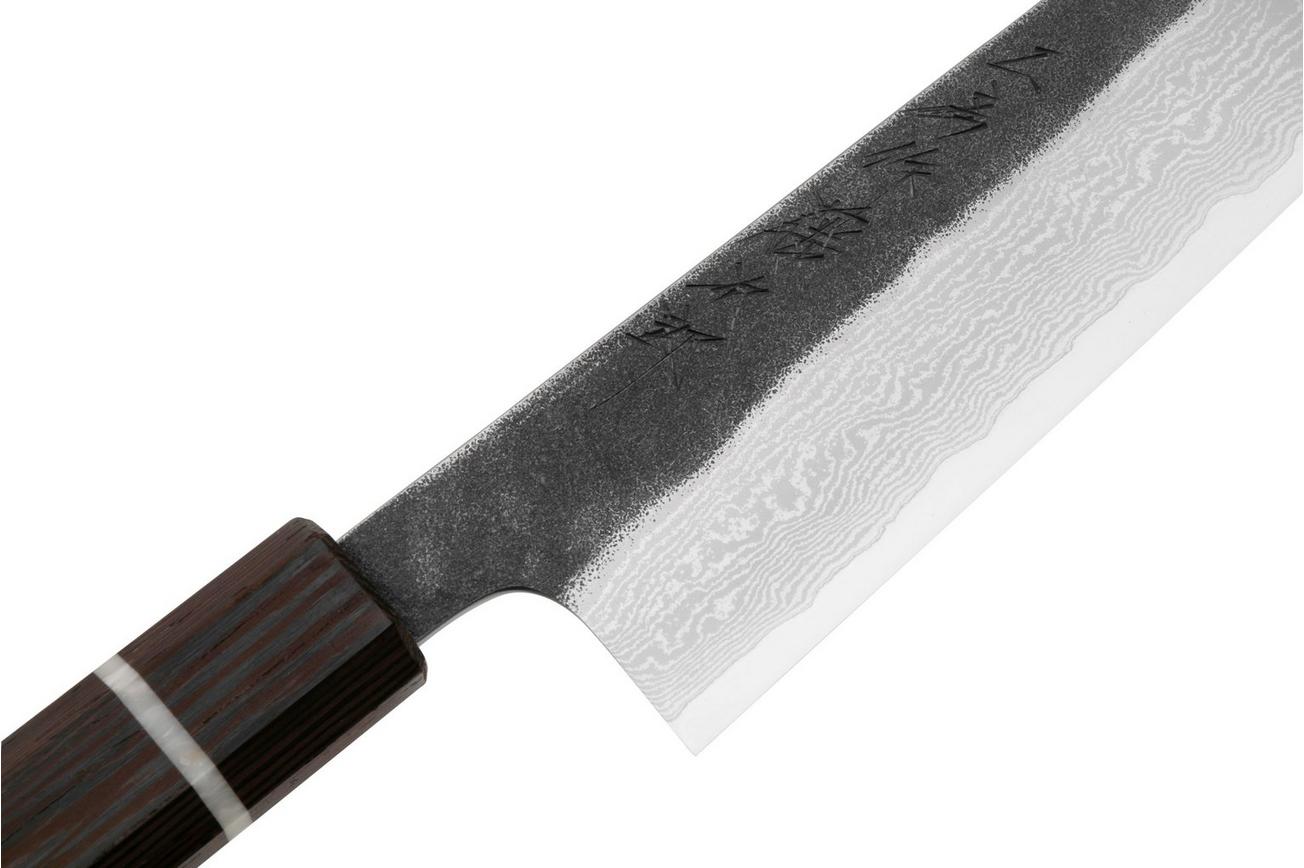 Tojiro Atelier Wenge 63 laags damast, koksmes 21 cm