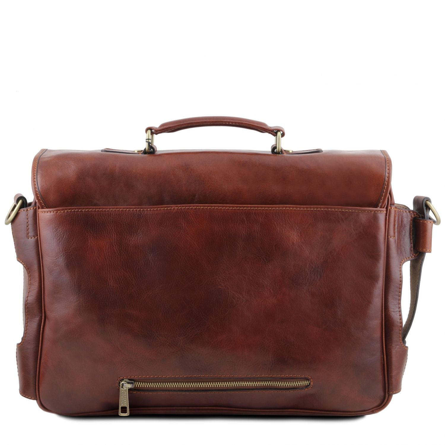 TL142069 – Ventimiglia – leren multi compartment TL SMART Aktetas with front pockets