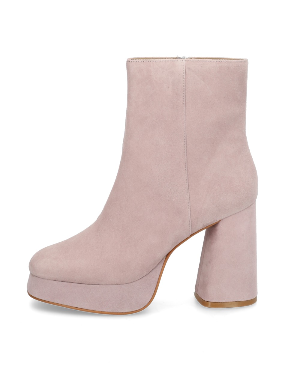 Veloursleder Stiefelette