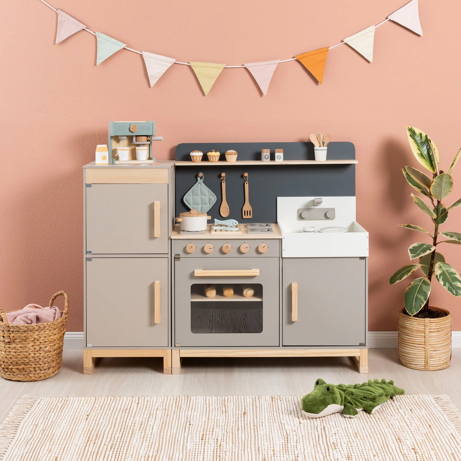 MUSTERKIND® Kühlschrank Ficus, warmgraunatur