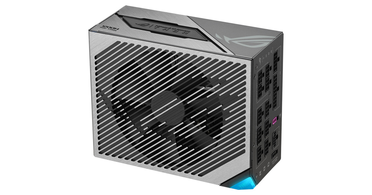 ASUSROG Thor Platinum III modulaire 1200 watt voeding   (Zwart, 1x 12V-2x6, 4x PCIe)