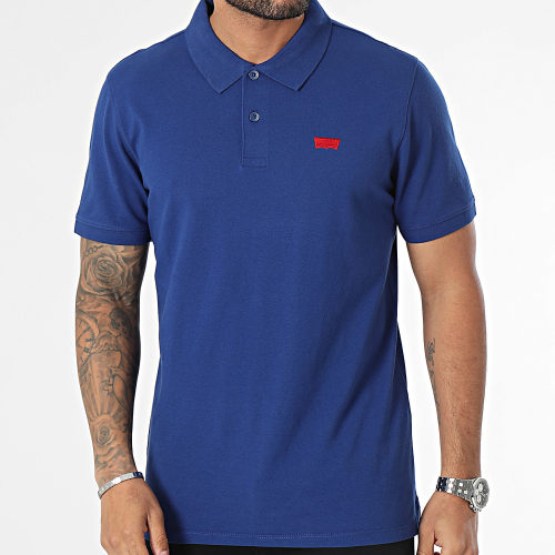 Polo Manches Courtes Slim A4842 Bleu Roi