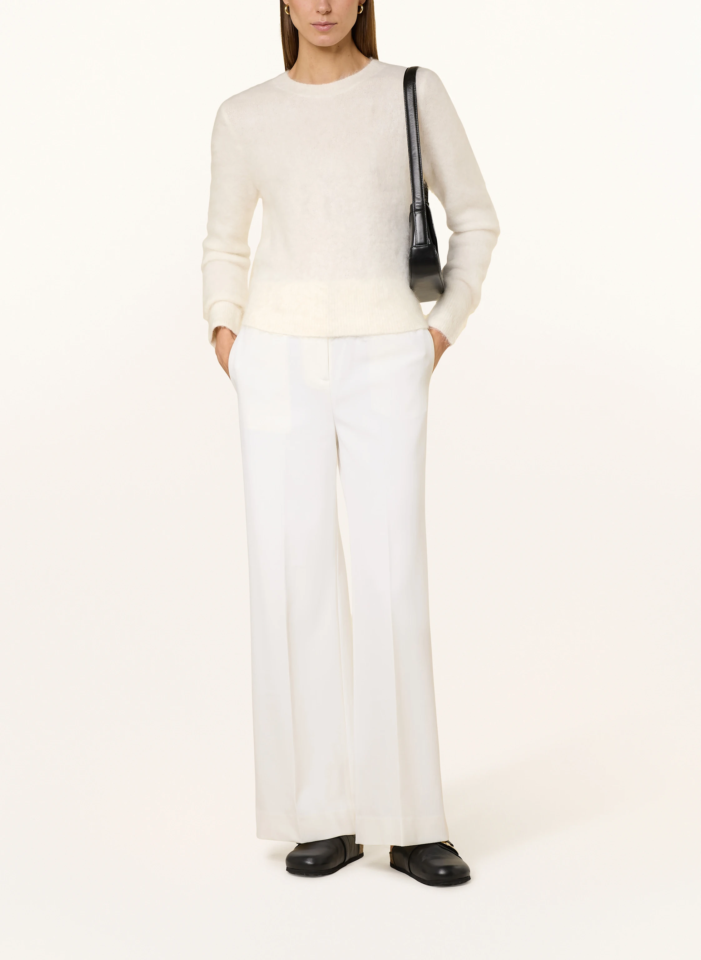 BOSS Pullover FLEURETTY mit Alpaka
