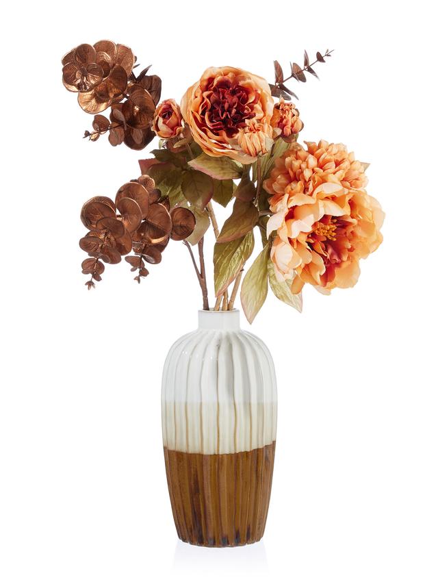 Vase Golden Sun + Bouquet