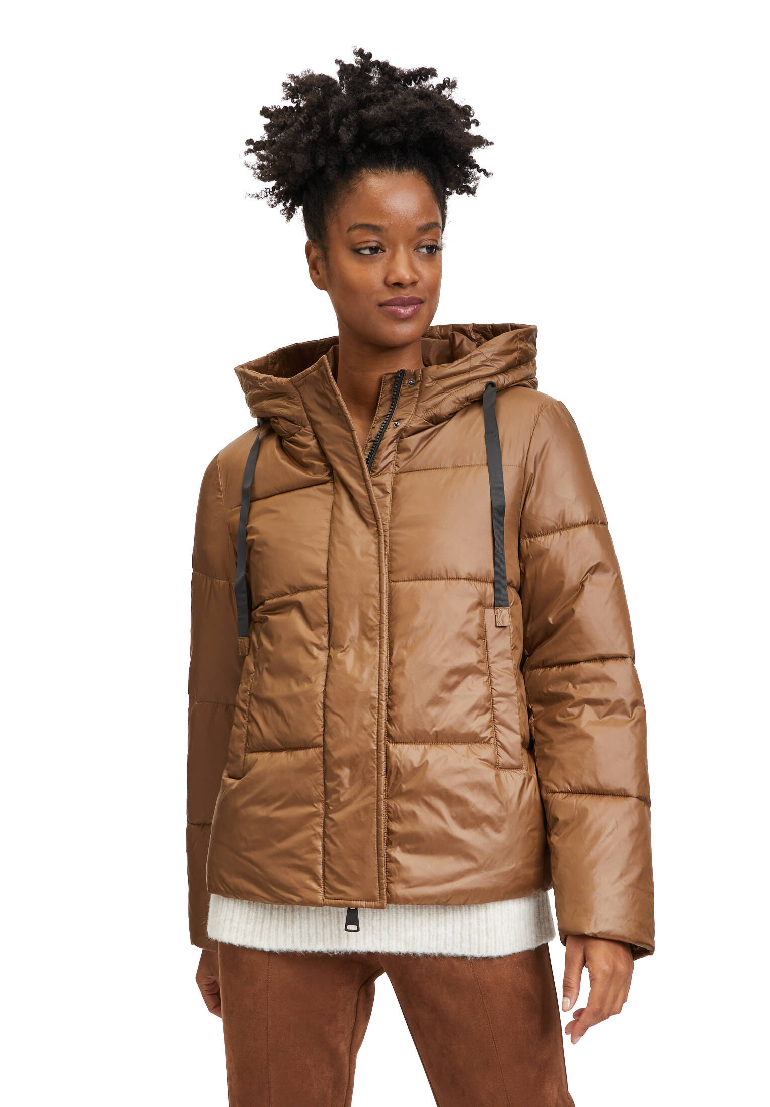 Cartoon| Damen Outdoorjacke mit Kapuze