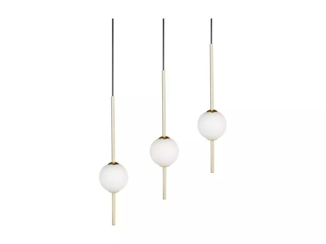 Lampe LED suspendue SHANNON Métal Doré