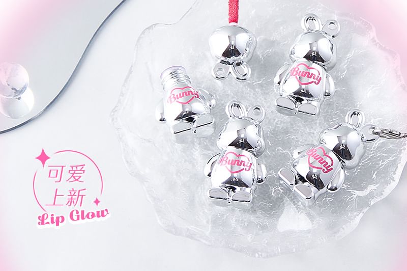 MANSLY - Bunny Keychain Lipgloss - 4 kleuren