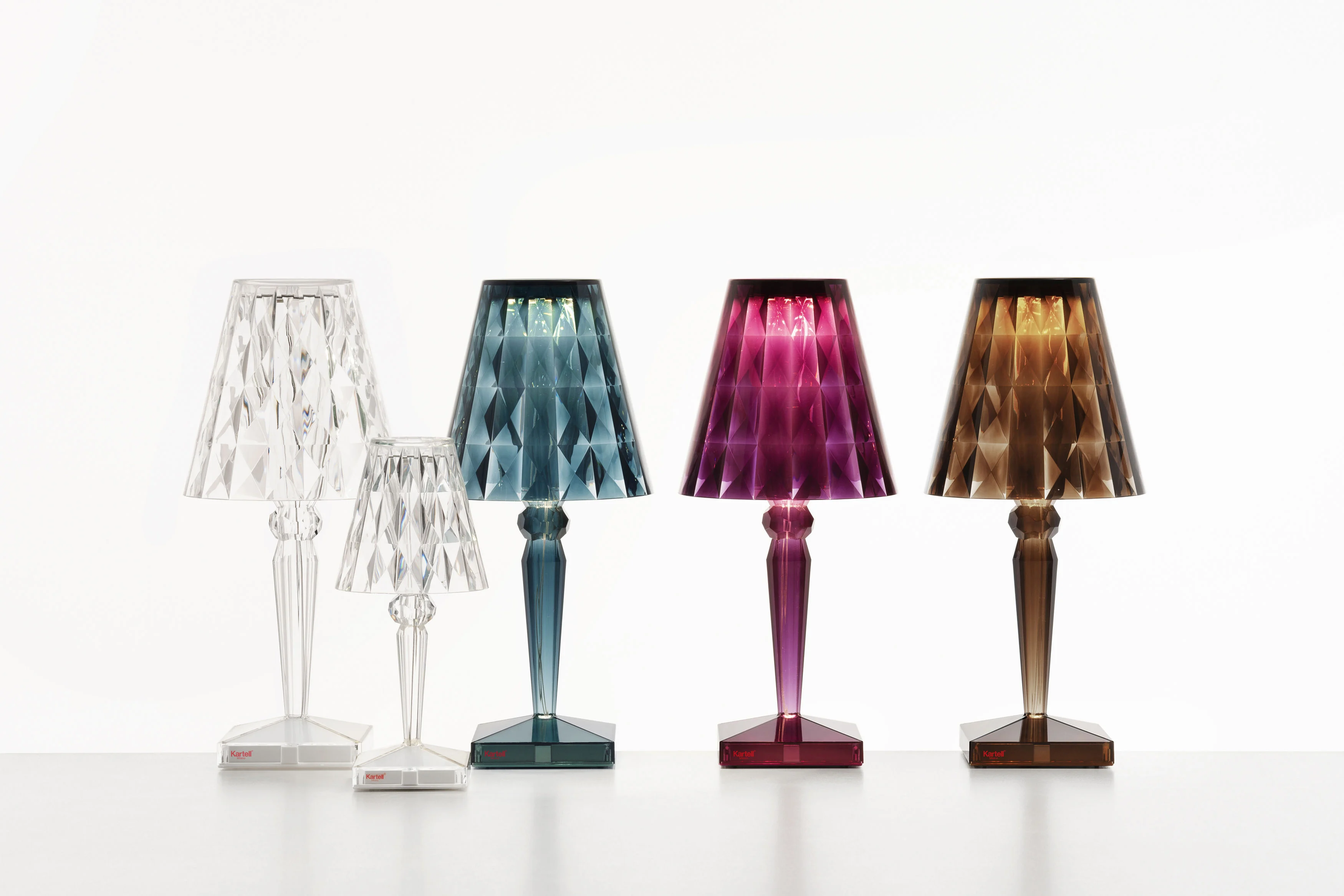 BIG BATTERY LED - Lampe de table | Transparent